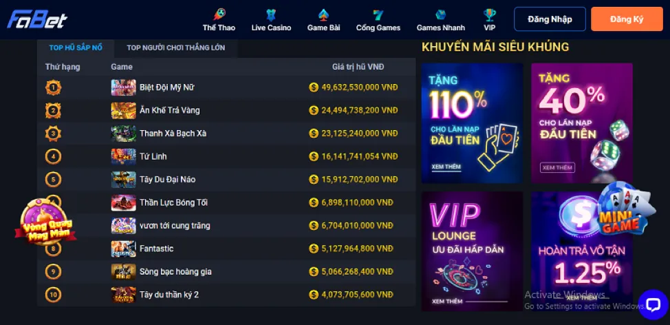 Tối Ưu Hóa Trải Nghiệm Cá Cược f168s win